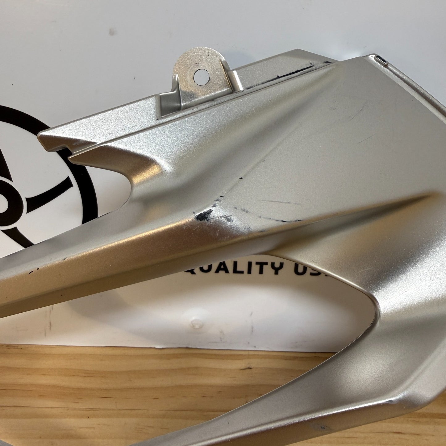 Kawasaki Ninja 400 2018-2023 Left Fairing Finisher Silver 55028-0643-35Z OEM