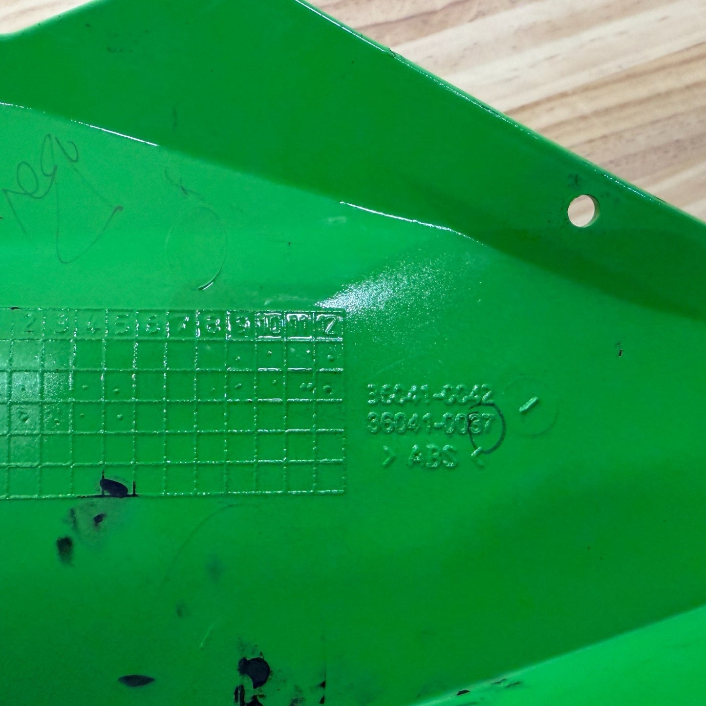 Kawasaki Ninja 400 2018-2023 Left Tail Fairing 36041-0037-777 Genuine OEM