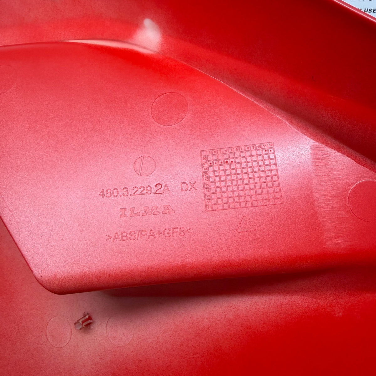 Ducati SBK 1098S 2007-2013 Right Fairing Red 48032292A Genuine OEM