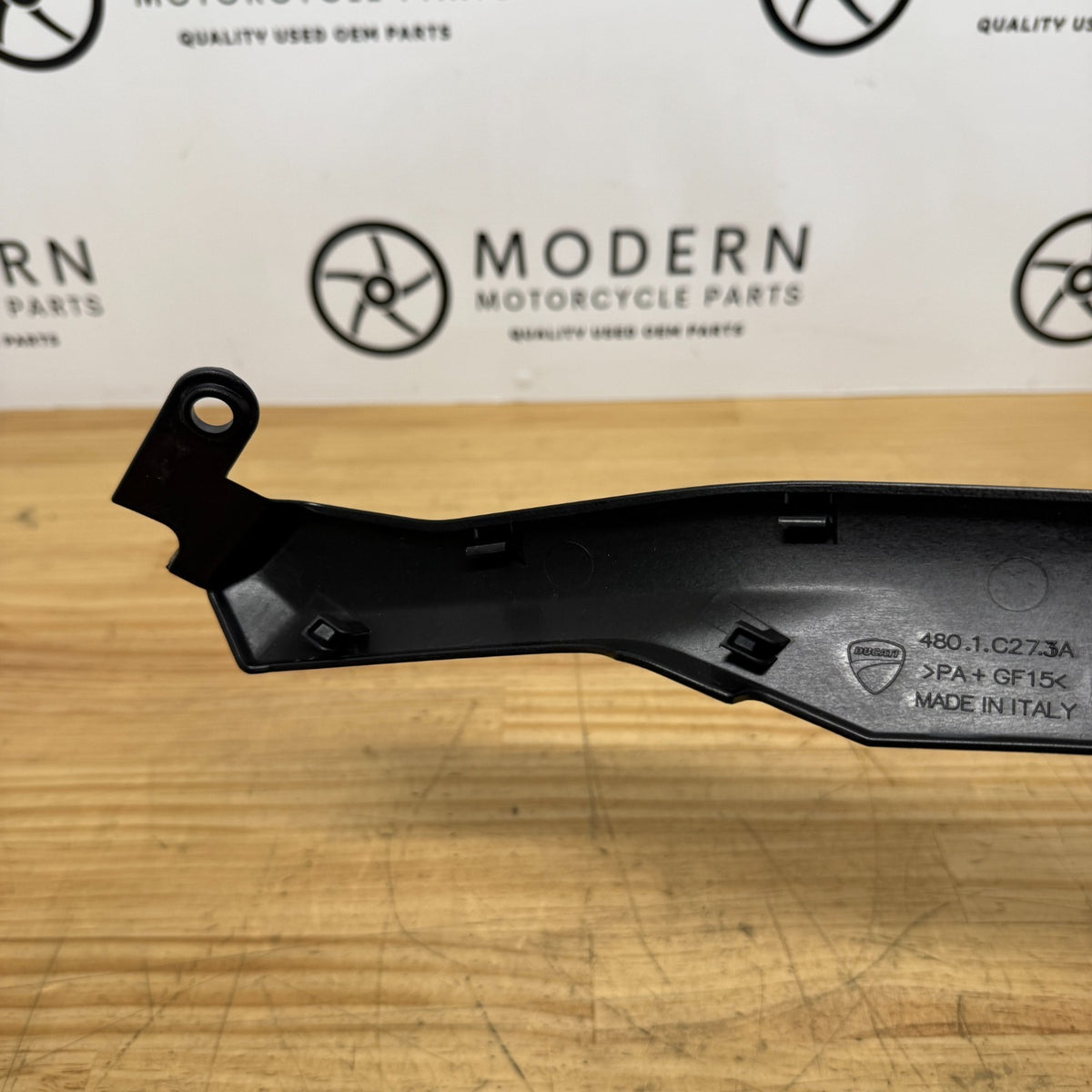 Ducati Monster 937 2021-2024 Lower Left Fuel Tank Fairing 4801C273A Genuine OEM
