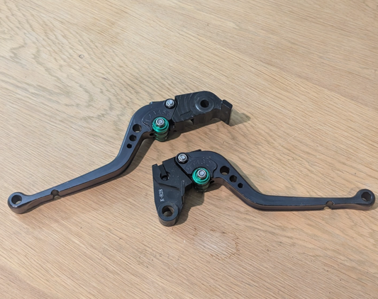 Pazzo Clutch & Brake Levers to suit Kawasaki ZX-10R Gen 5 2016-2019