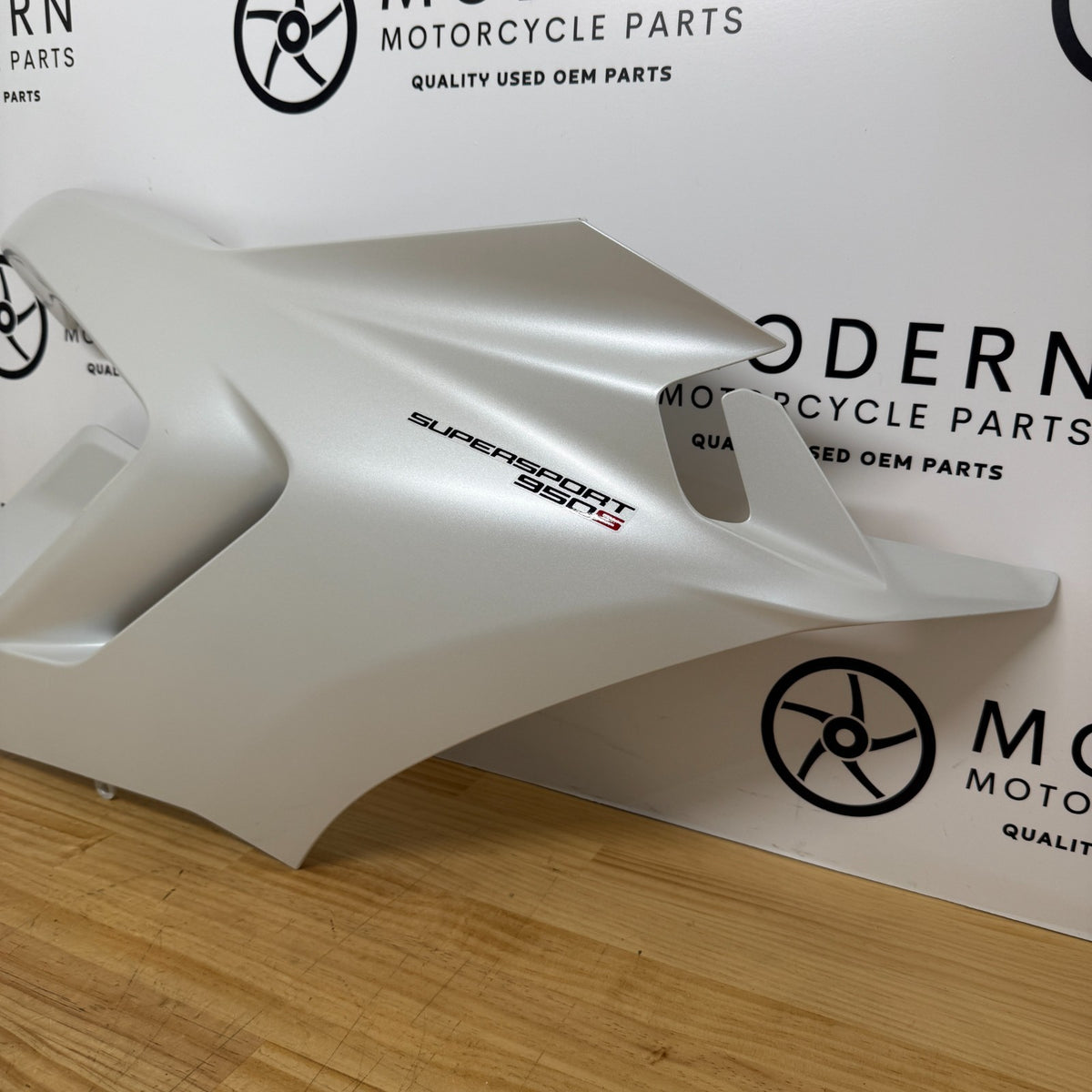 Ducati Supersport 950S 2021-2024 Right Fairing White 4801C061BB Genuine OEM
