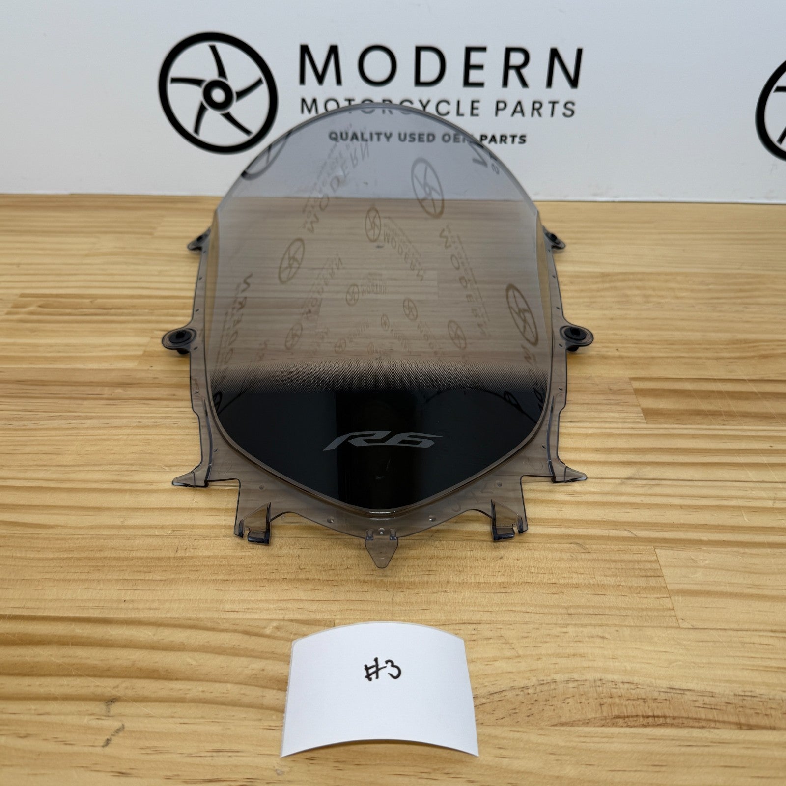 Yamaha YZF-R6 2017+ Windscreen BN6-28381-10 Genuine OEM #3
