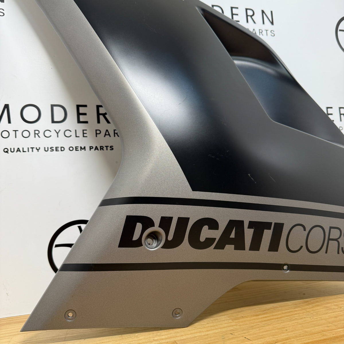Ducati SBK 848 EVO Corse 2012-2013 Left Fairing Black 48032273A Genuine OEM