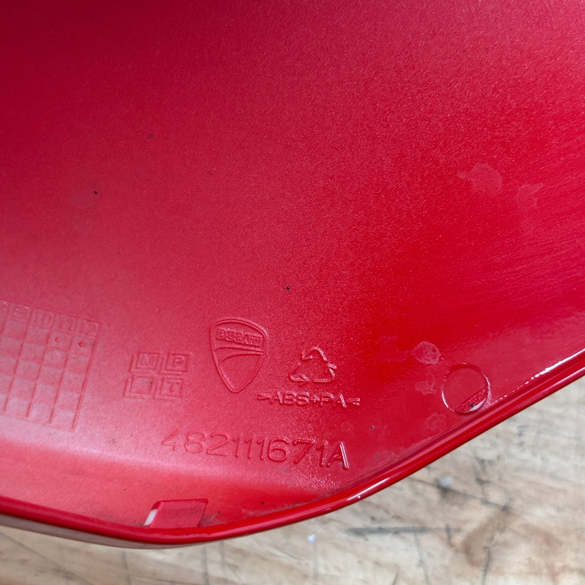 Ducati Panigale 899 1199 2012-2015 Left Tail Fairing Red 482111671A Genuine OEM