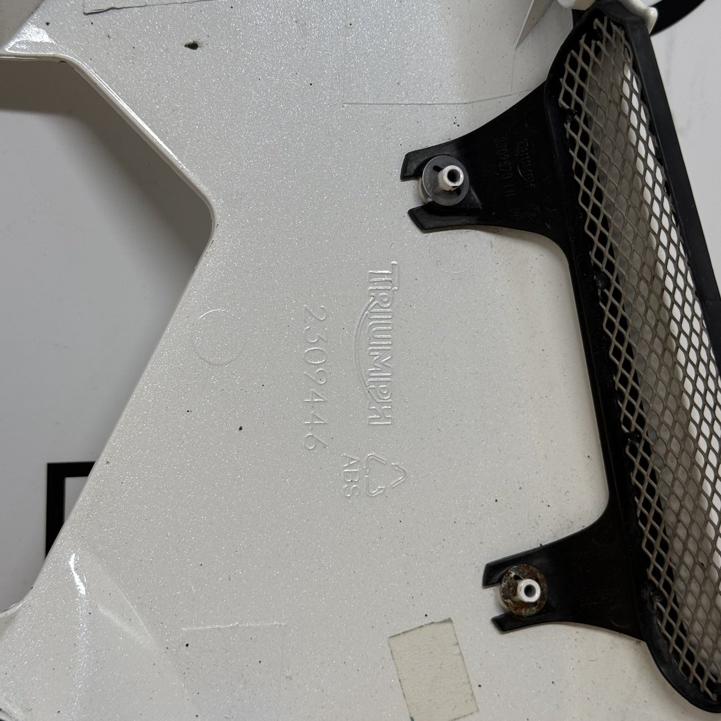 Triumph Daytona 675R 675 2013-2017 Under Tail Fairing White T2309446 OEM
