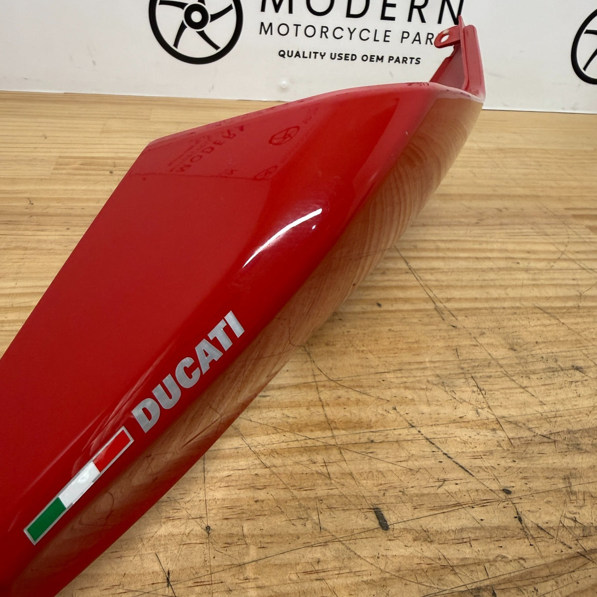 Ducati Panigale 899 1199 2012-2015 Left Tail Fairing Red 482111671A Genuine OEM