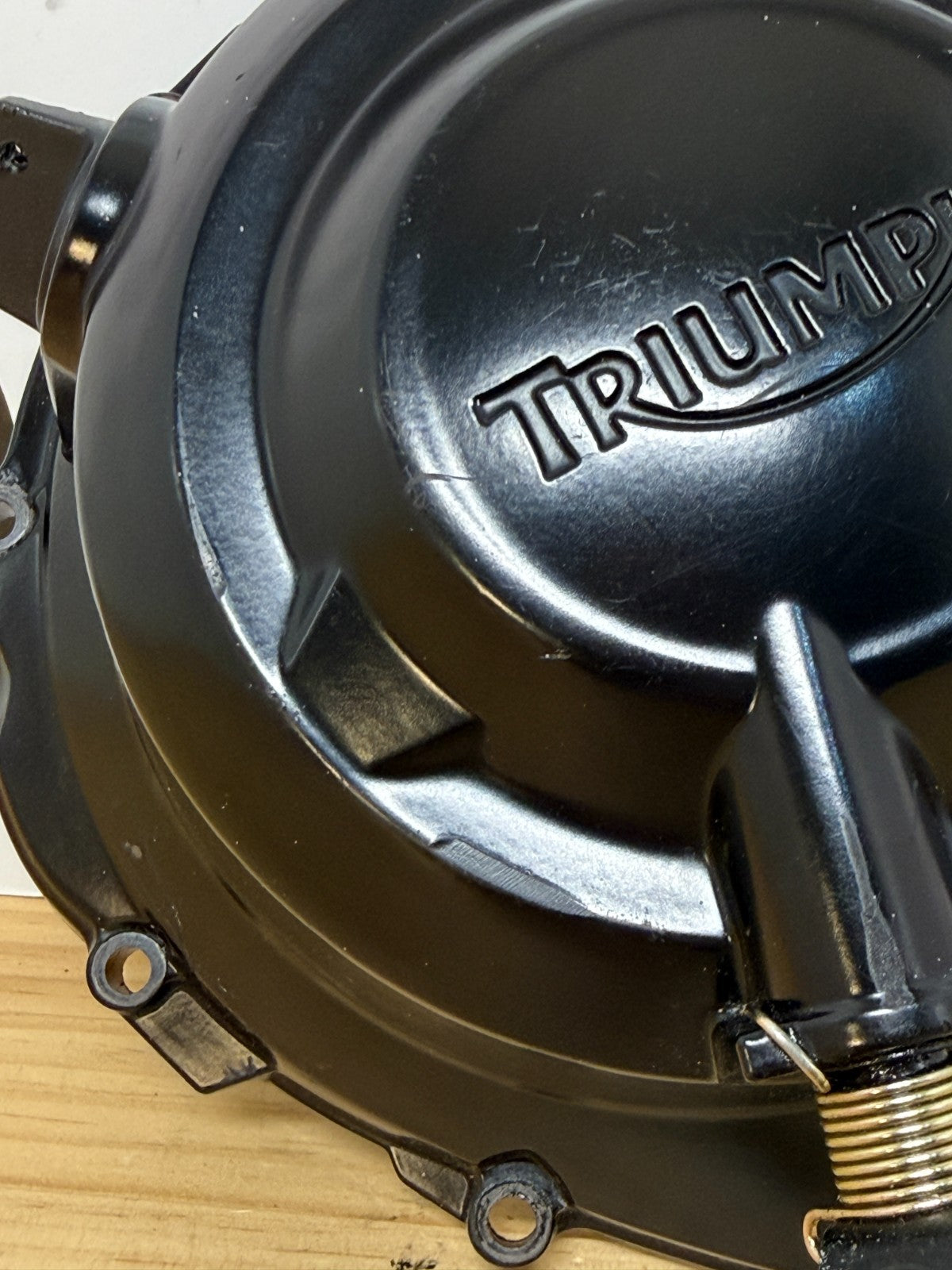 Triumph Daytona 675 Clutch Cover Assembly Black T1260456 Genuine OEM