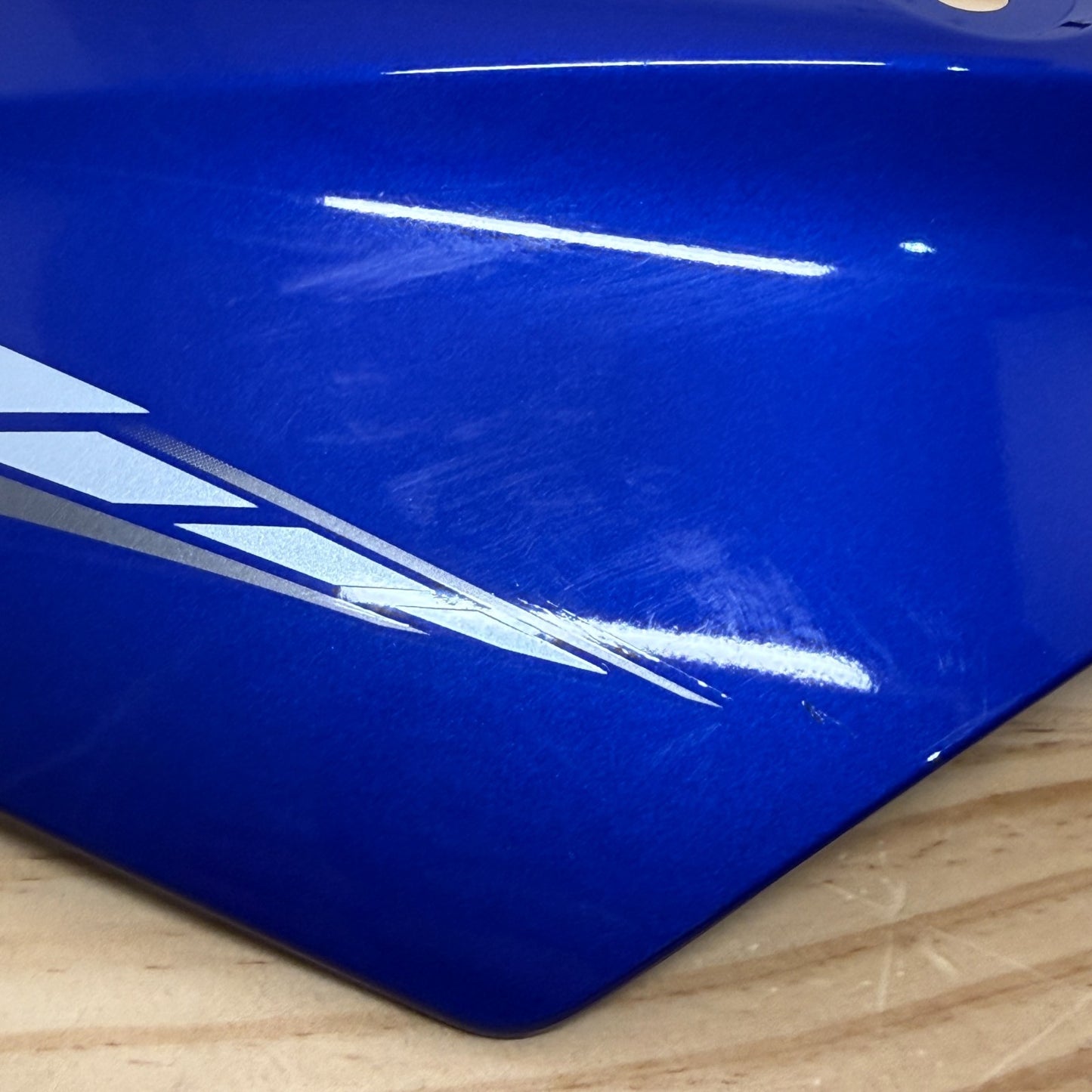 Yamaha YZF-R6 2017+ Front Upper Fairing Blue BN6-Y2835G-W0-P1 Genuine OEM