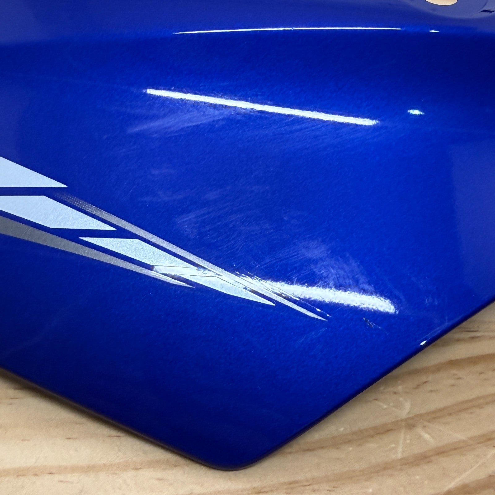 Yamaha YZF-R6 2017+ Front Upper Fairing Blue BN6-Y2835G-W0-P1 Genuine OEM