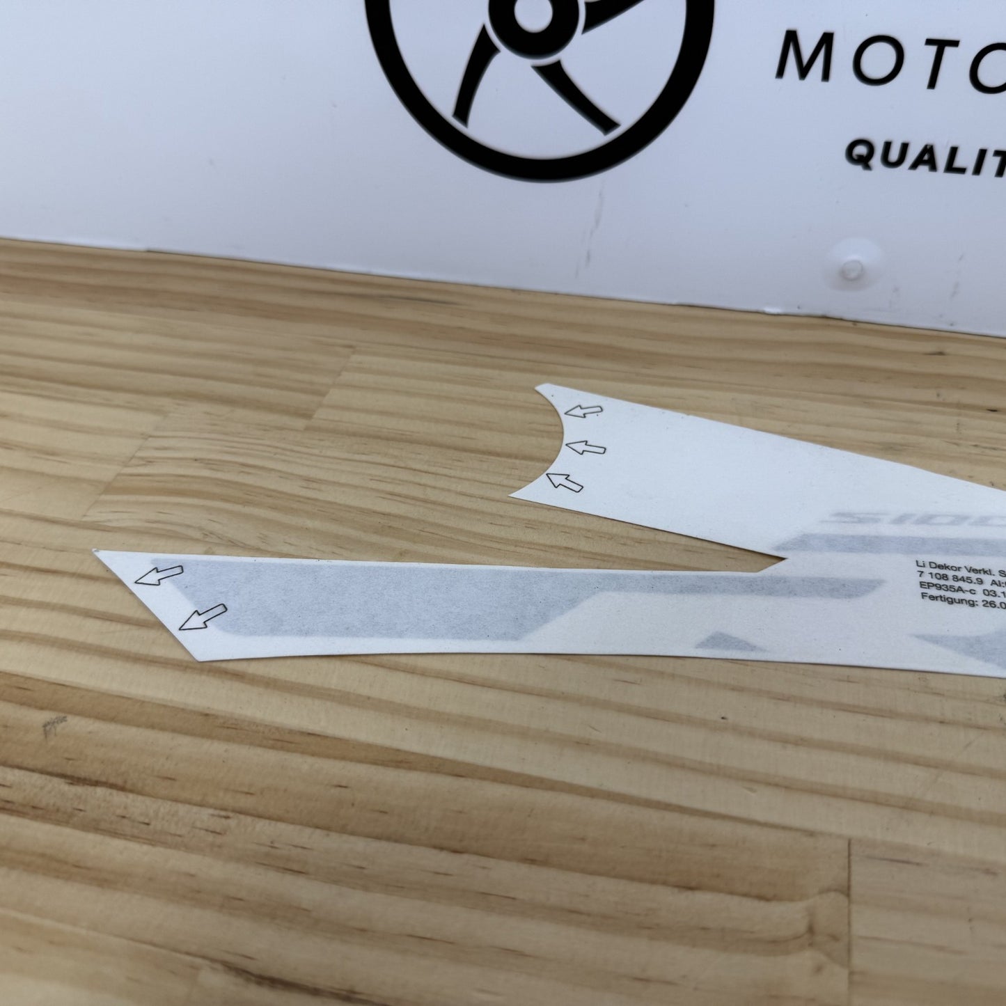 BMW S1000RR 2023-2024 Left Fairing Decal OEM 51147108845 BRAND NEW