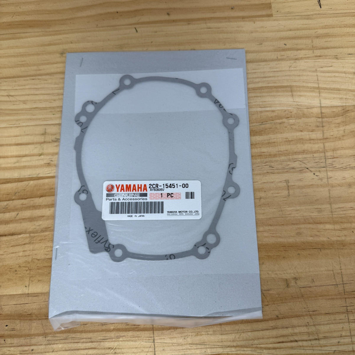 Yamaha YZF-R1 MT-10 2015-2026 Crankcase Gasket 2CR-15451-00 Genuine OEM