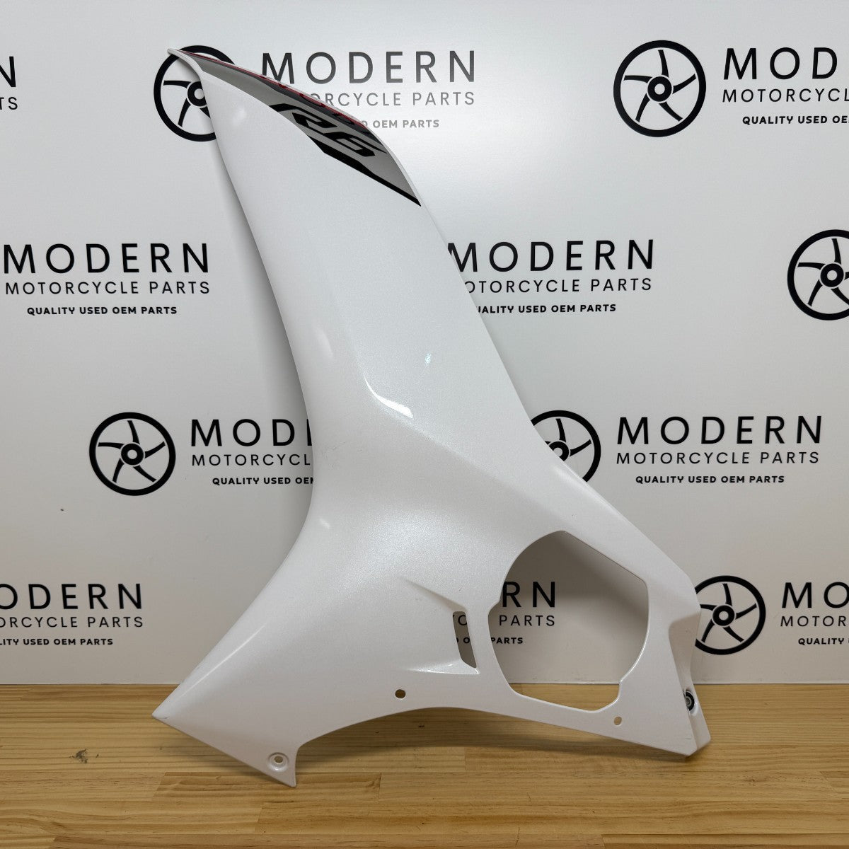 Yamaha YZF-R6 2017-2024 Left Outer Fairing White BN6-W283U-00-P0 Genuine OEM