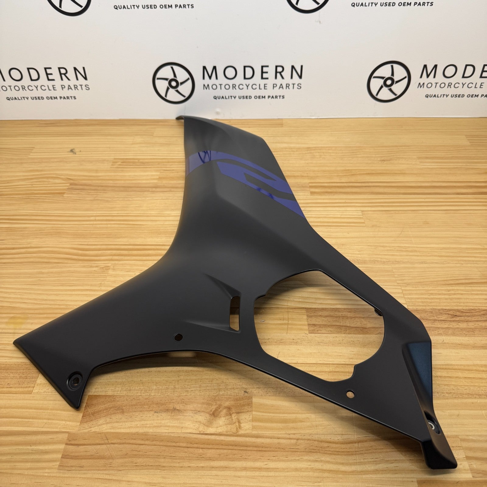 Yamaha YZF-R6 2017-2024 Left Outer Fairing Black BN6-W283U-00-P0 Genuine OEM
