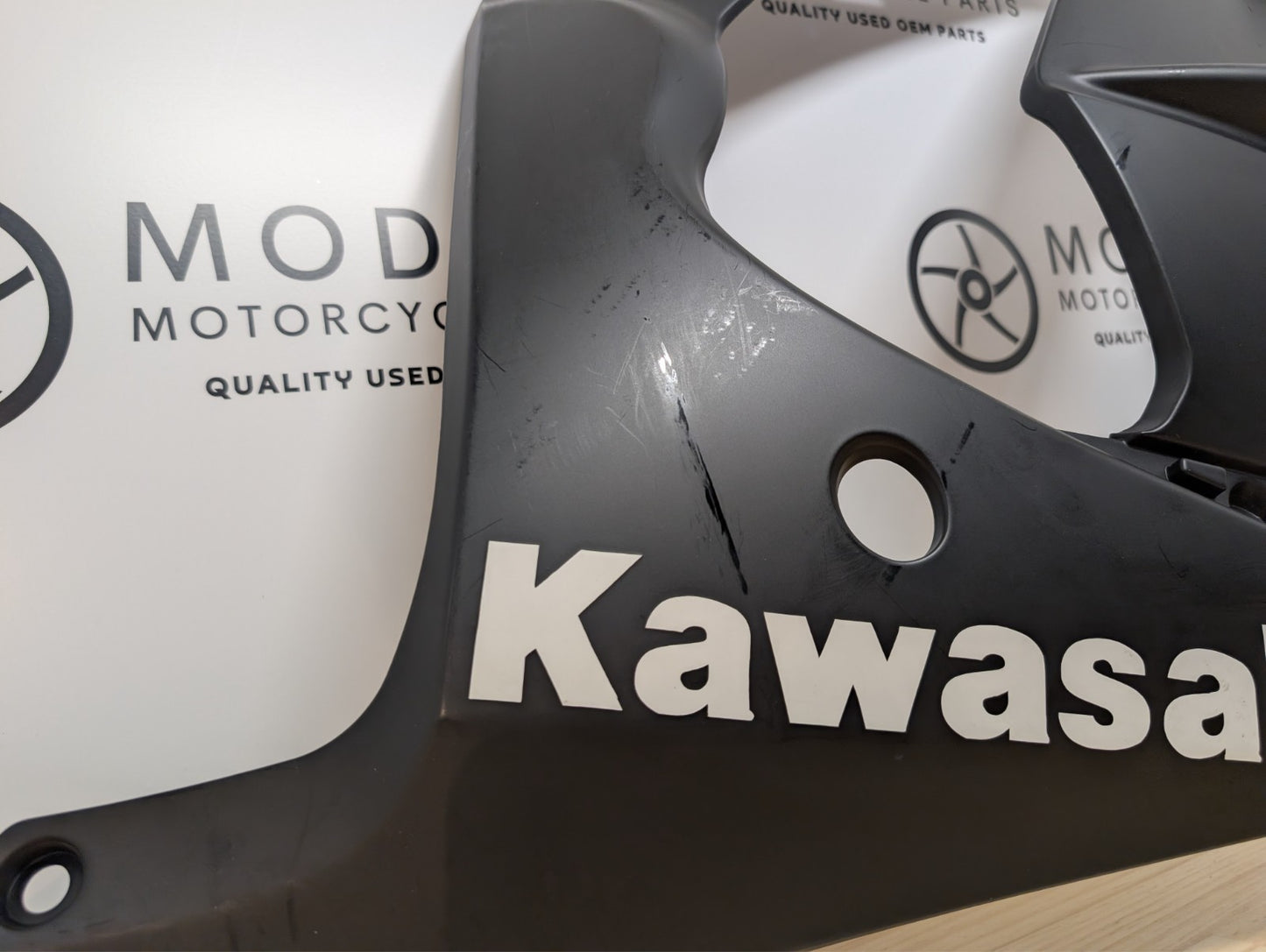 Kawasaki ZX10R Gen 4 2011 2015 Right Fairing Black 550280339H8