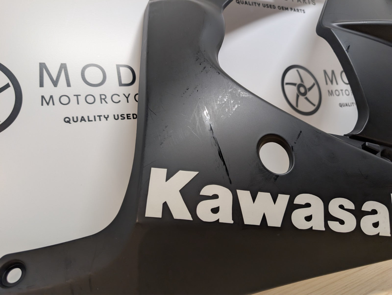 Kawasaki ZX10R Gen 4 2011 2015 Right Fairing Black 550280339H8