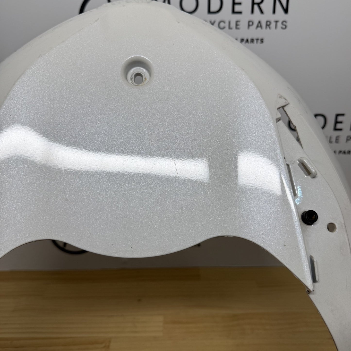 Triumph Daytona 675R 675 2013-2017 Cockpit Lower Fairing White T2309450 OEM
