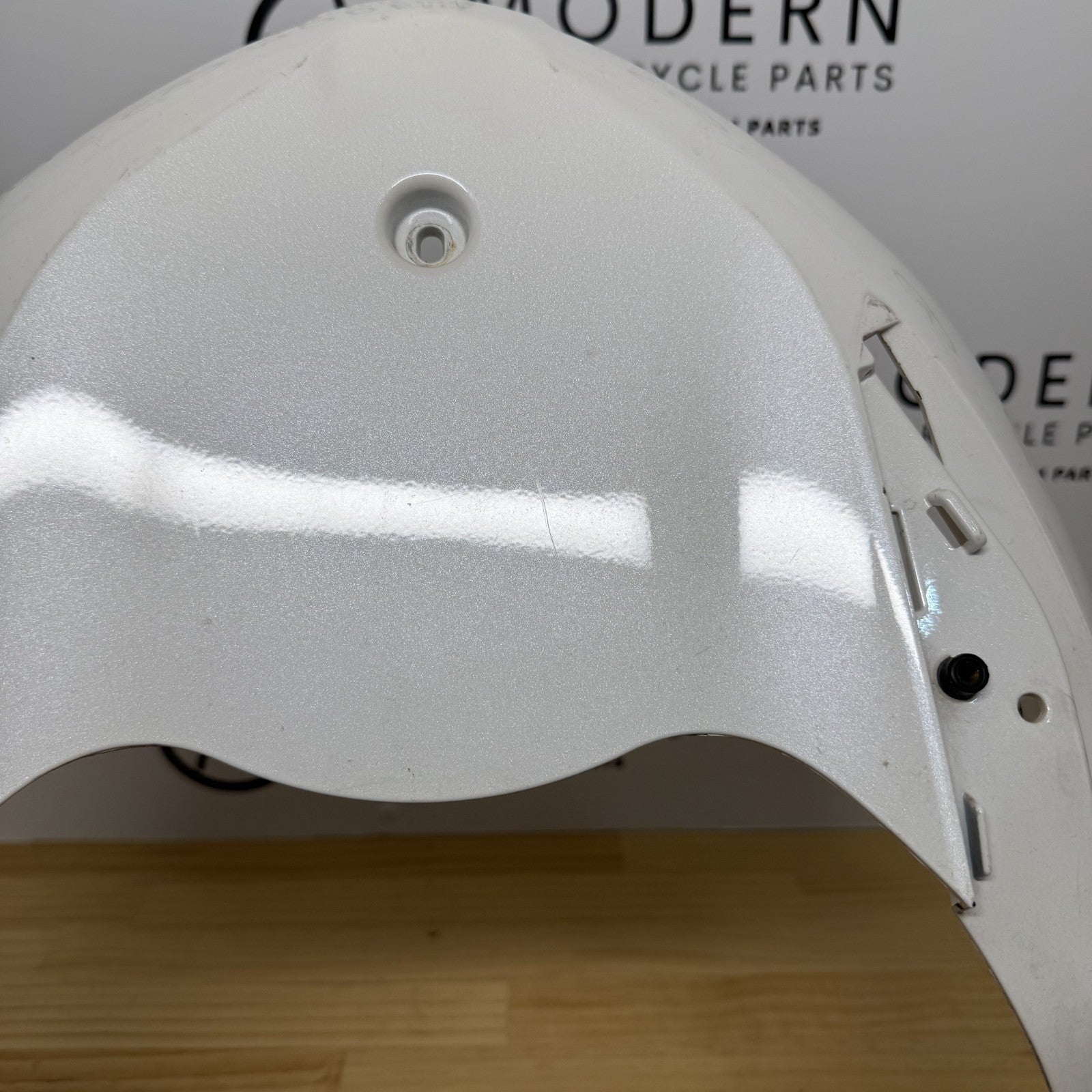 Triumph Daytona 675R 675 2013-2017 Cockpit Lower Fairing White T2309450 OEM