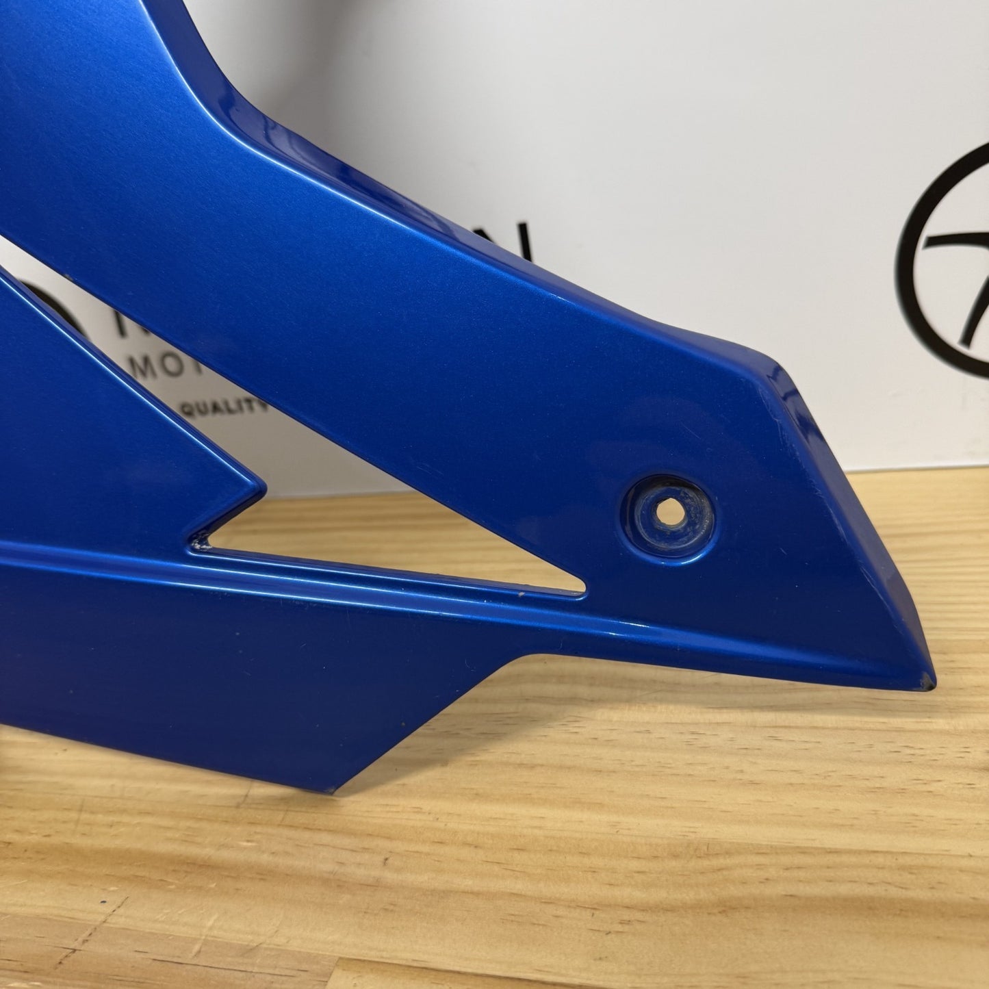 Triumph Daytona 675R 675 2013-2017 Left Lower Fairing Blue T23094546 OEM