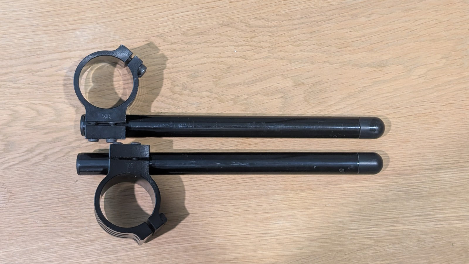 50mm Motorcycle Clipon Set - Monkey Bones Brand