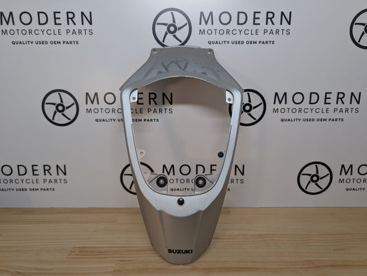Suzuki GSXR1000 2007 2008 Centre Tail Fairing Silver OEM 47310-21H00-YMD
