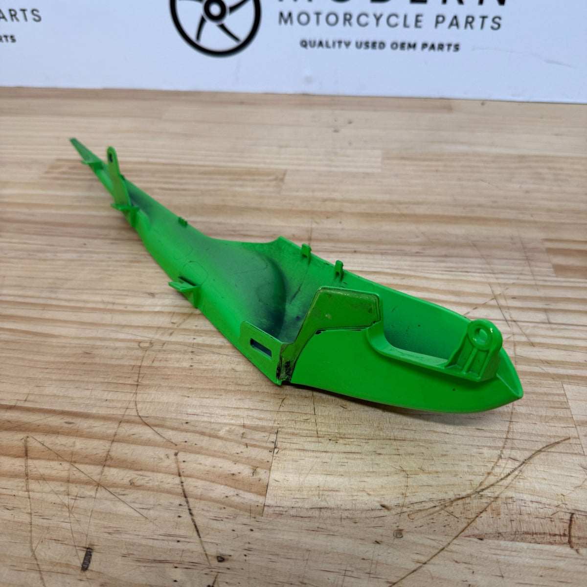 Kawasaki ZX-10R 2011-2015 Right Tail Fairing Green 36001-0581-777 Genuine O