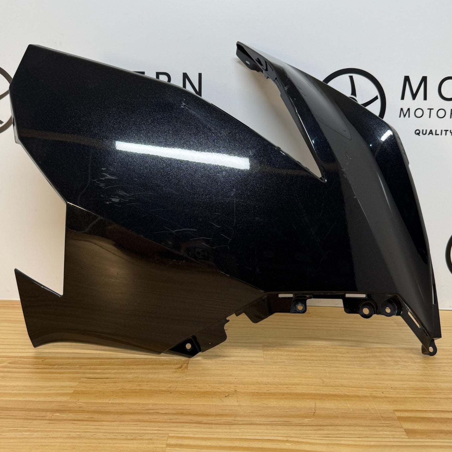 Kawasaki Ninja 400 2018-2023 Right Side Upper Fairing Black 55028-5487-H8 OEM