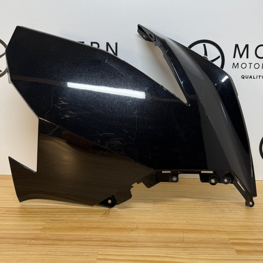 Kawasaki Ninja 400 2018-2023 Right Side Upper Fairing Black 55028-5487-H8 OEM
