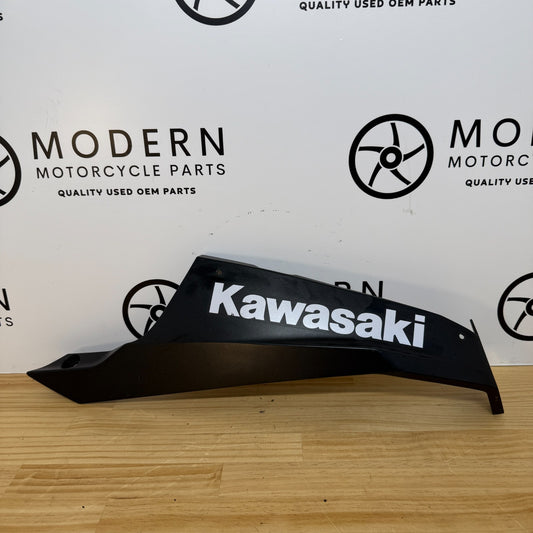 Kawasaki Ninja 400 2018+ Right Lower Fairing Black 55028-0646-739 Genuine OEM
