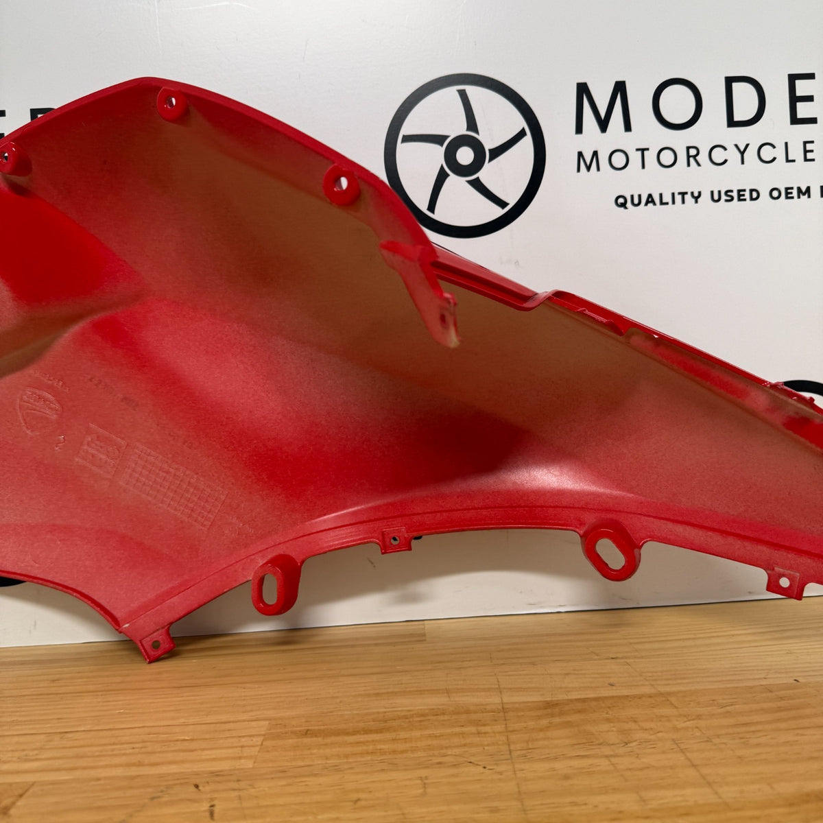 Ducati Multistrada 1200 2010-2014 Left Tank Fairing Red 48062951A Genuine OEM