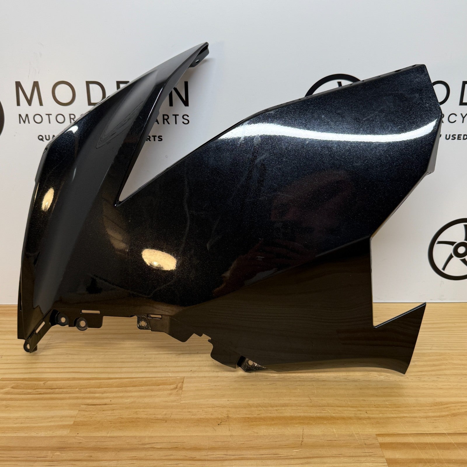 Kawasaki Ninja 400 2018-2023 Left Side Upper Fairing Black 55028-5486-H8 OEM