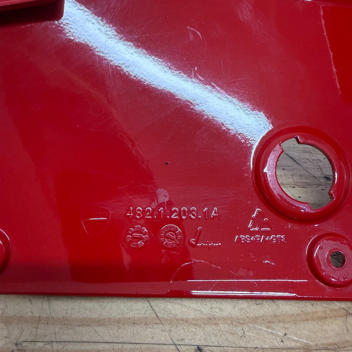 Ducati Panigale 959 1299 2015-2018 Right Tail Fairing Red 48212031A Genuine OEM