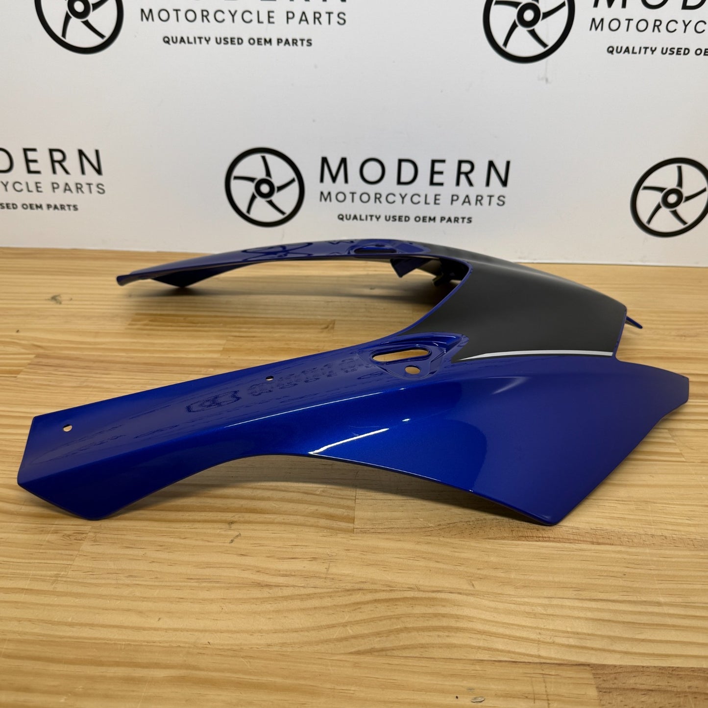 Yamaha YZF-R6 2017+ Front Upper Fairing Blue BN6-Y2835G-80-P1 Genuine OEM #2