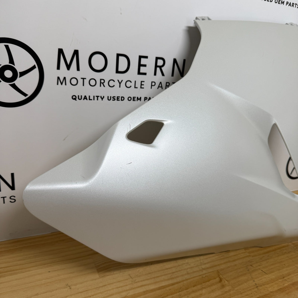 Ducati Supersport 950S 2021-2024 Right Lower Fairing White 4801C071AB Genuine