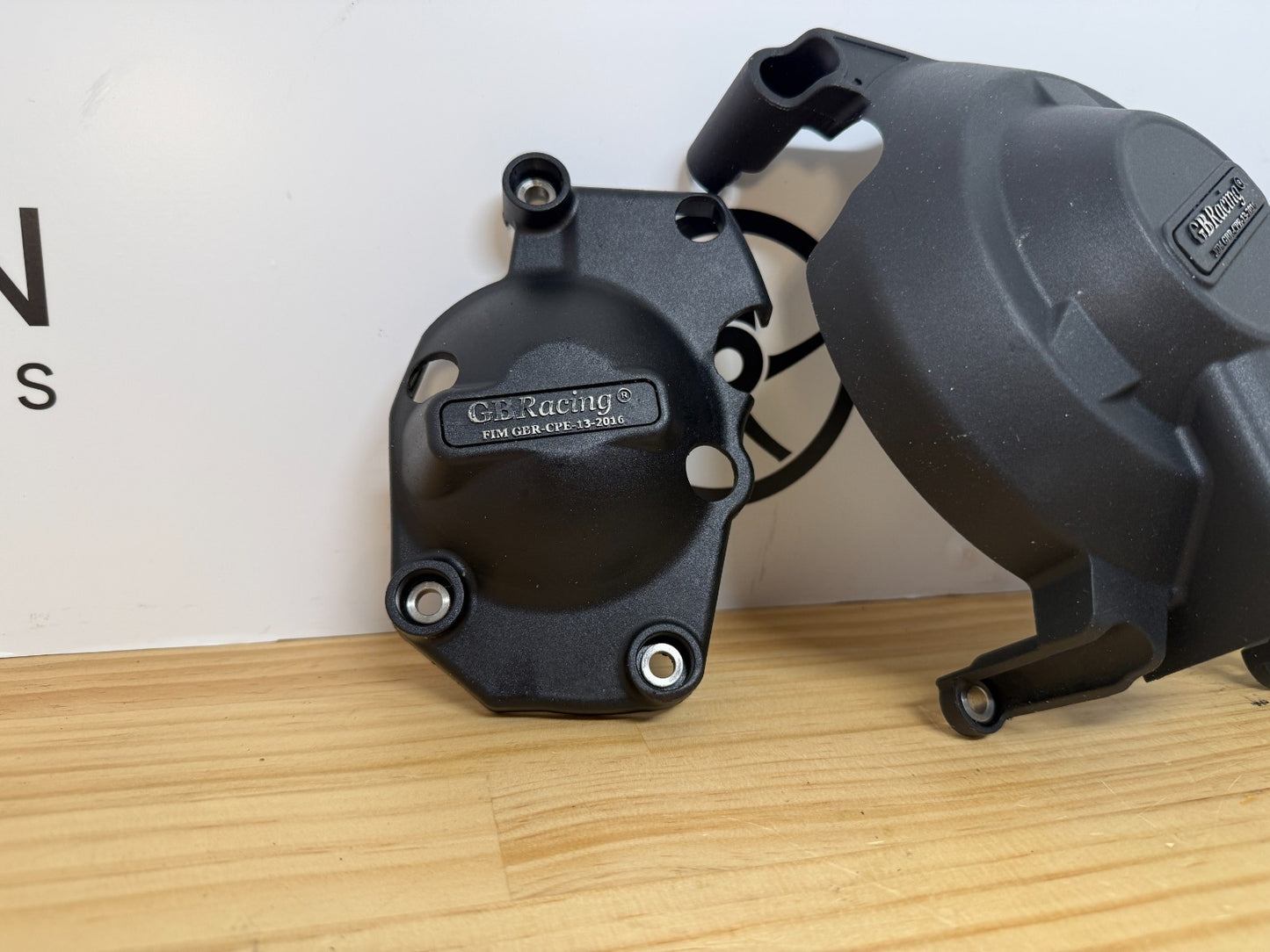 Triumph Daytona 675 2013-2017 GBRacing Engine Case Cover Set EC-D675R-2013-SET-G