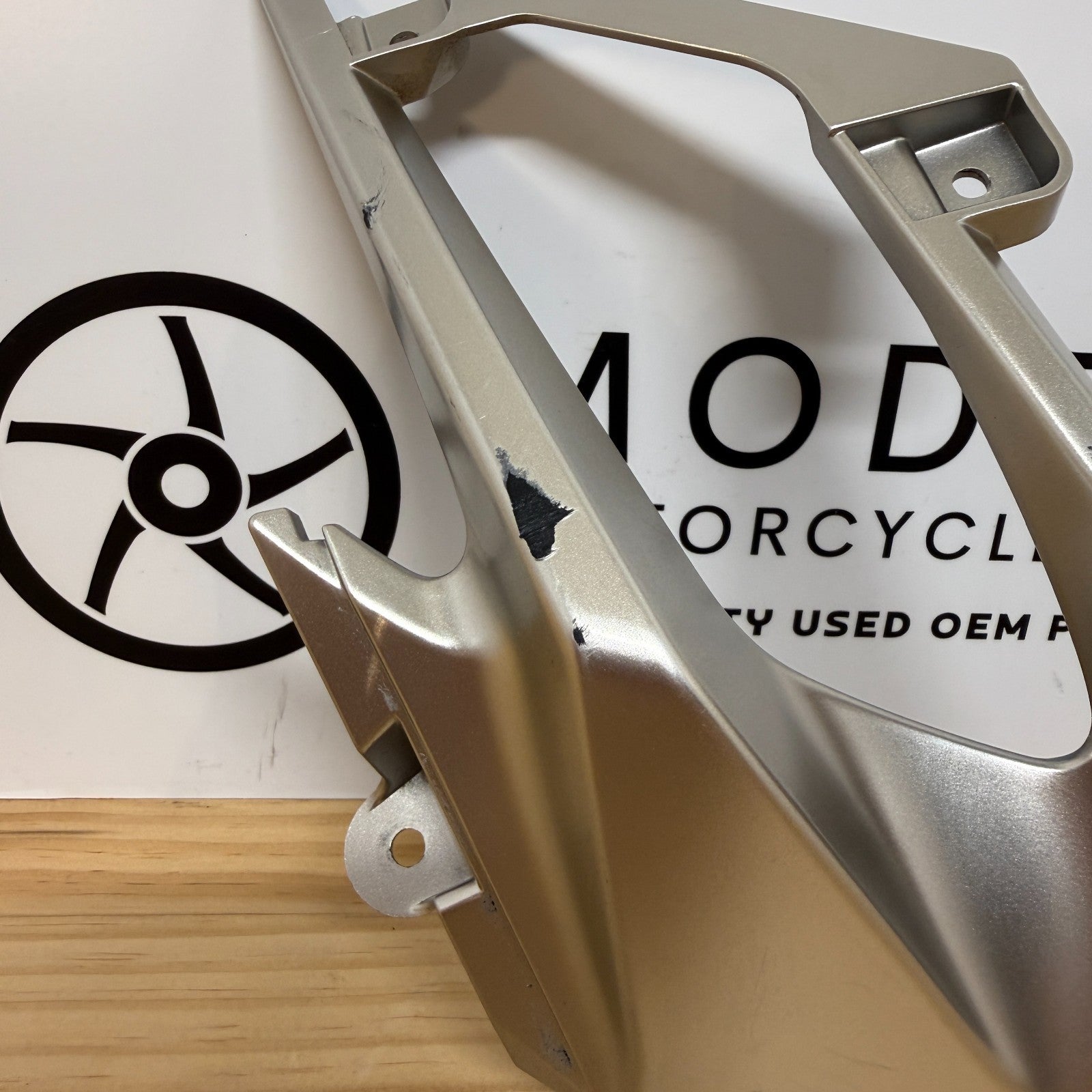 Kawasaki Ninja 400 2018-2023 Right Fairing Finisher Silver 55028-0644-35Z OEM