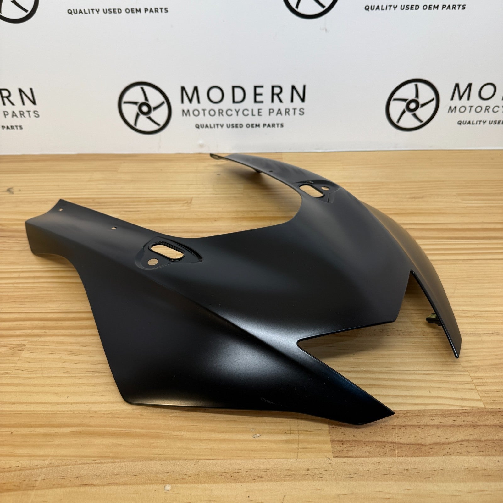 Yamaha YZF-R6 2017+ Front Upper Fairing Black Genuine OEM BN6-Y283G-W0-P1