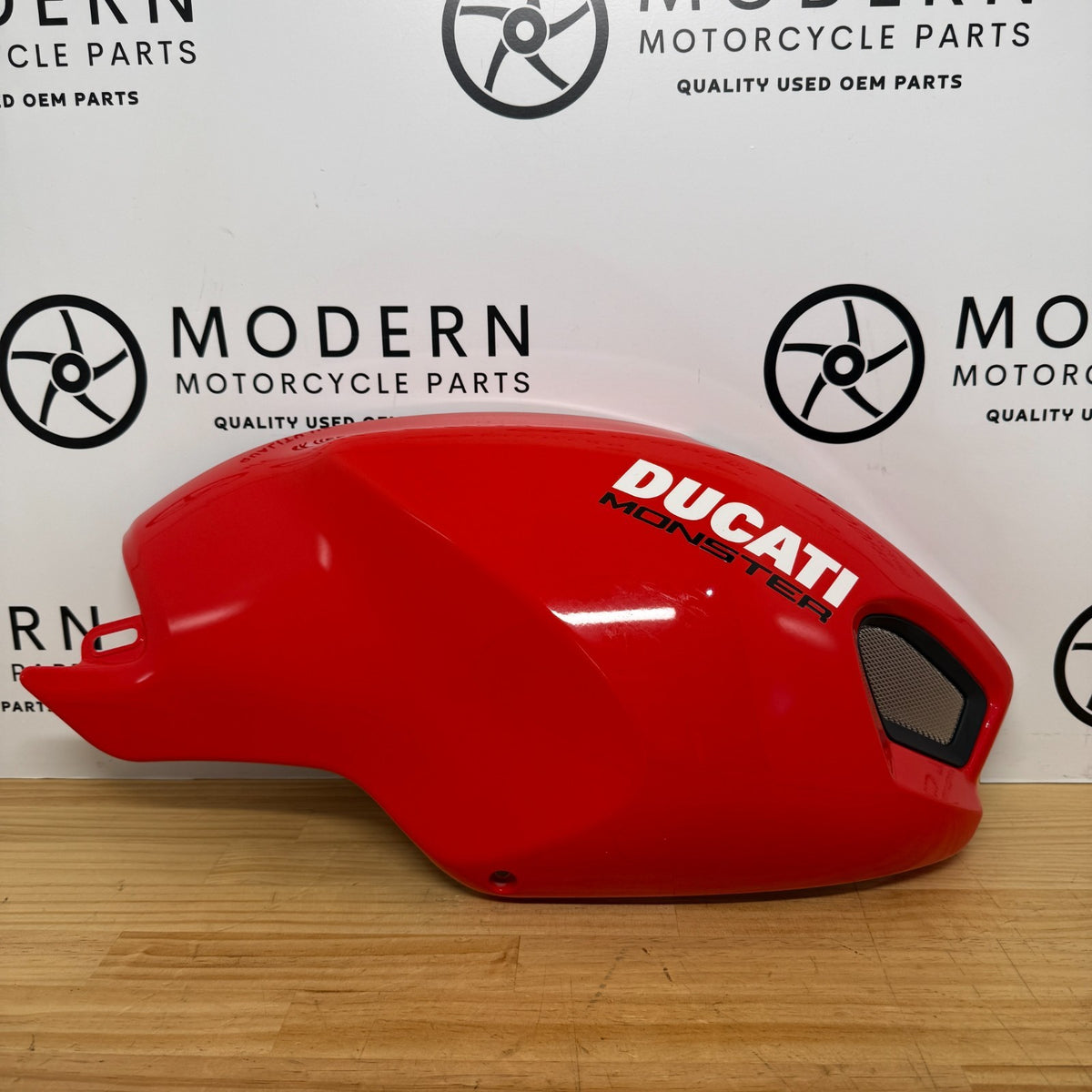 Ducati Monster 696 796 1100 Right Tank Fairing Rosso GP 48032591B Genuine OEM
