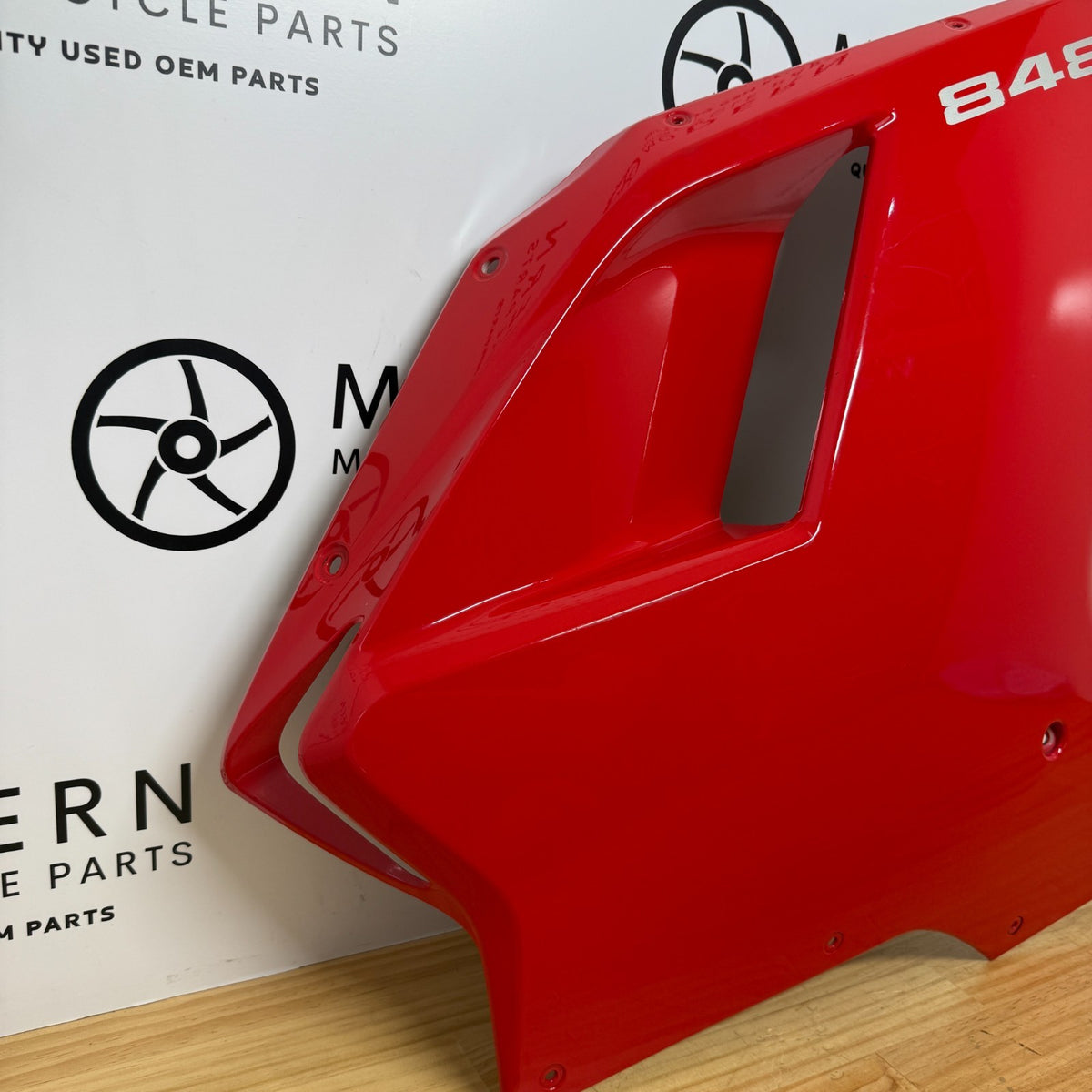 Ducati SBK 848 2007-2013 Right Fairing Red 48032293A Genuine OEM