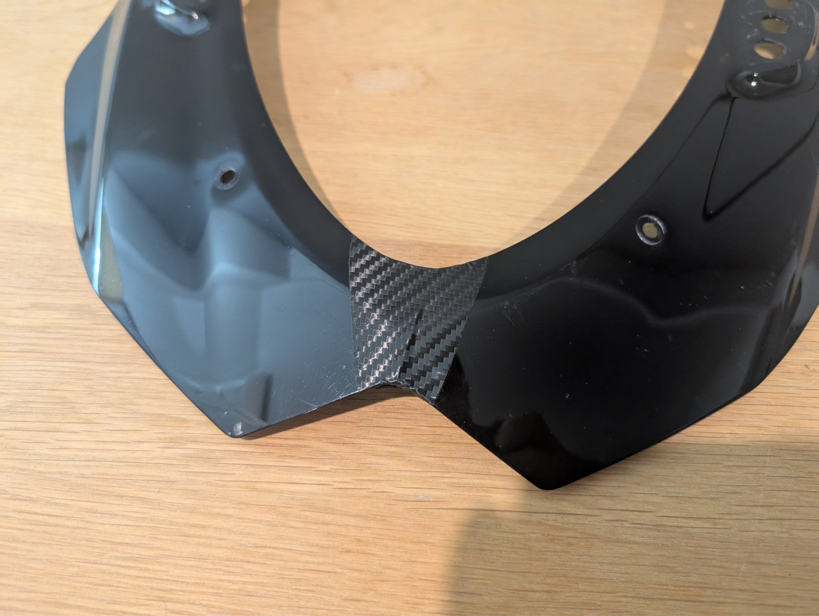 Suzuki GSXR1000 L1 L2 L3 2010 2016 Upper Headlight Fairing Black 94411-47H01