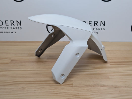 Kawasaki ZX10R Gen 4 2011 2015 Front Fender White Crack 35001005846K #2