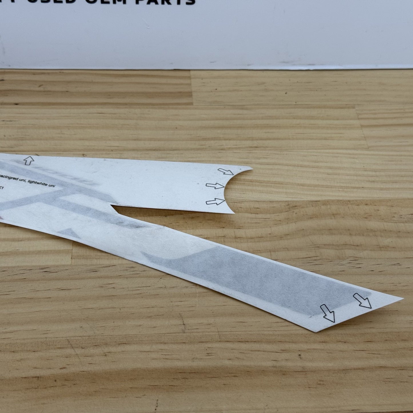 BMW S1000RR 2023-2024 Right Fairing Decal OEM 51147108846