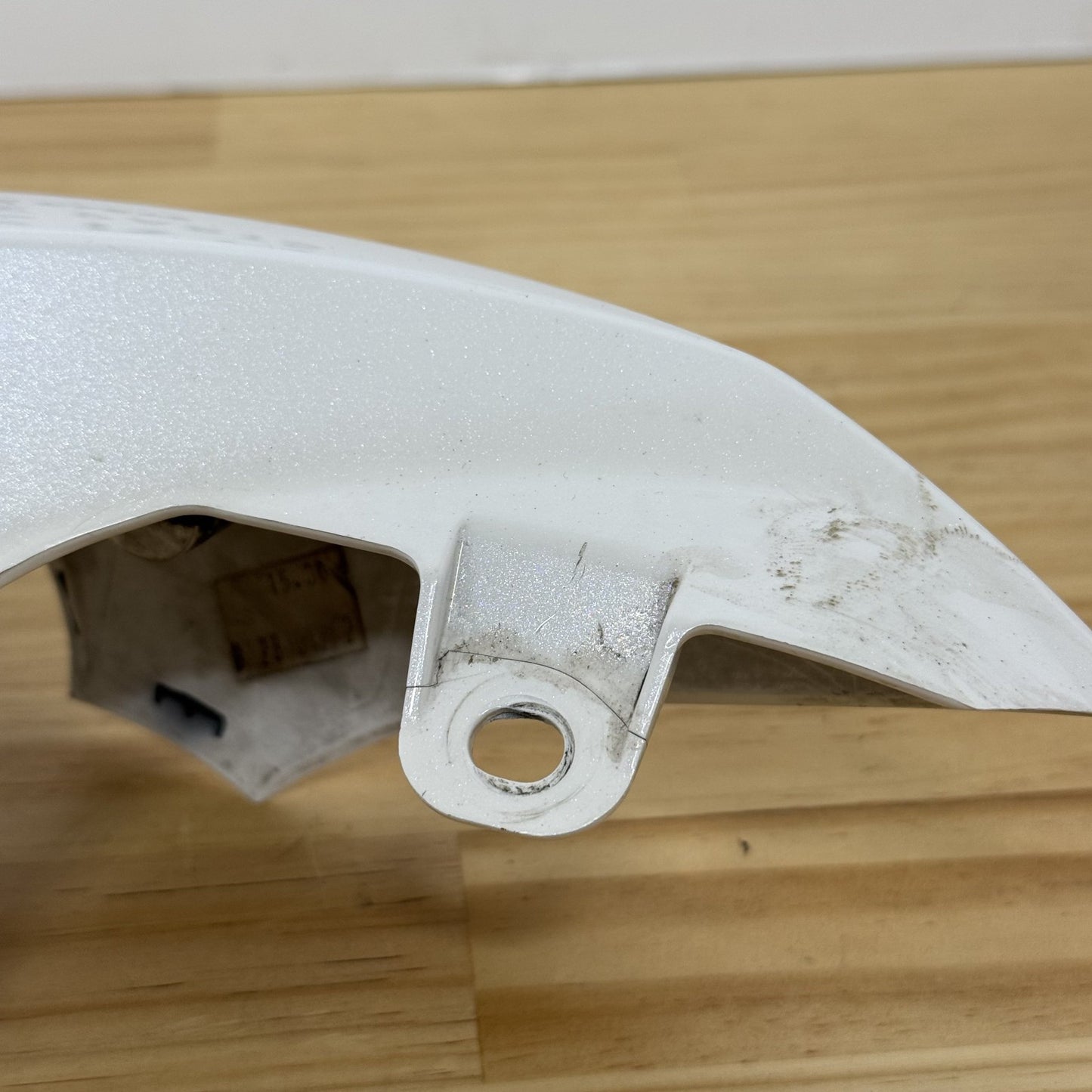 Triumph Daytona 675R 675 2013-2017 Left Tail Fairing White T2309448 OEM