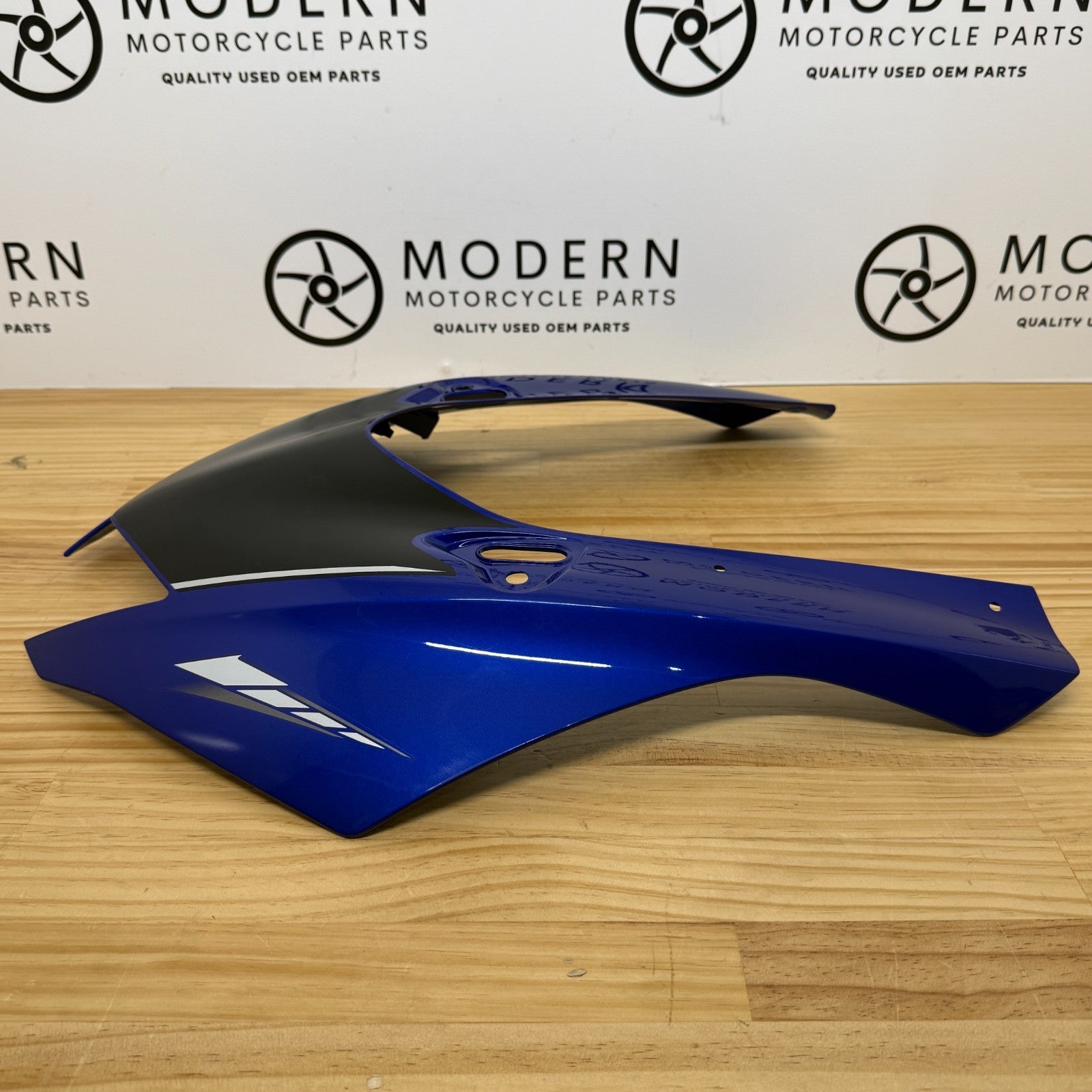 Yamaha YZF-R6 2017+ Front Upper Fairing Blue BN6-Y2835G-80-P1 Genuine OEM #2