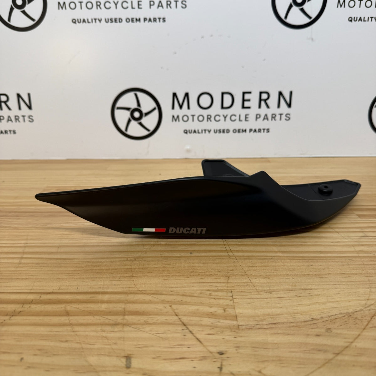 Ducati Streetfighter Panigale V2 V4 Right Tail Fairing Black 482P2471AF OEM