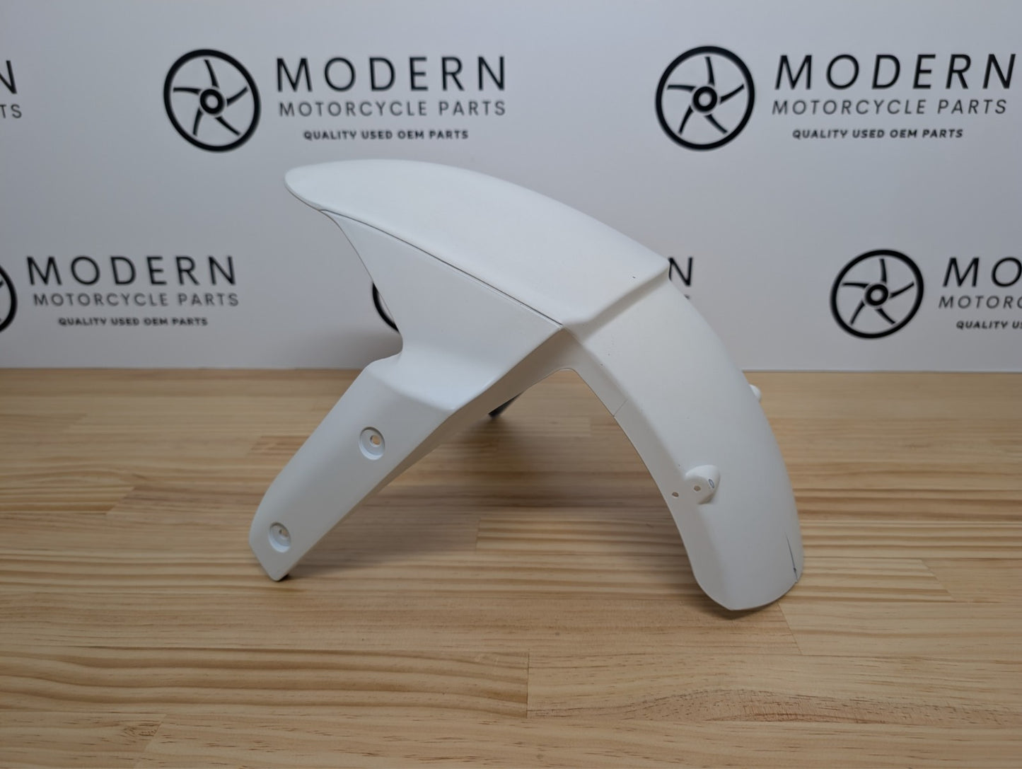 Kawasaki ZX10R Gen 4 2011 2015 Front Fender White Crack 35001005846K #2