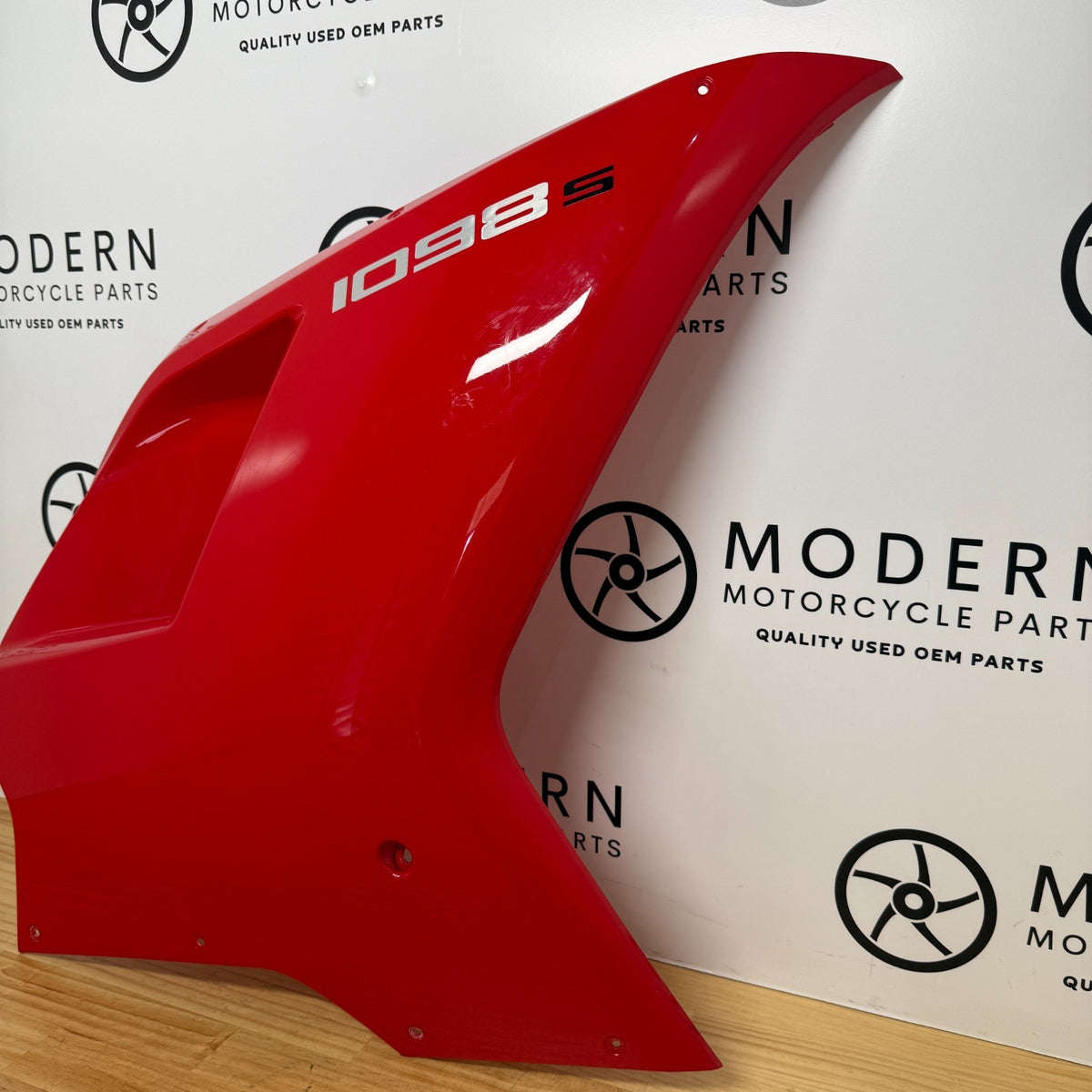 Ducati SBK 1098S 2007-2013 Right Fairing Red 48032292A Genuine OEM