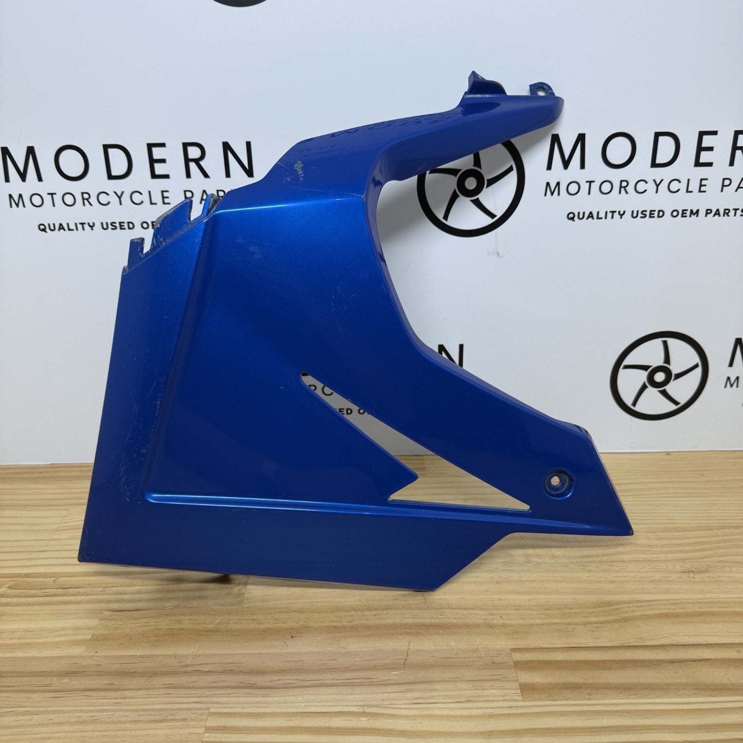 Triumph Daytona 675R 675 2013-2017 Left Lower Fairing Blue T23094546 OEM
