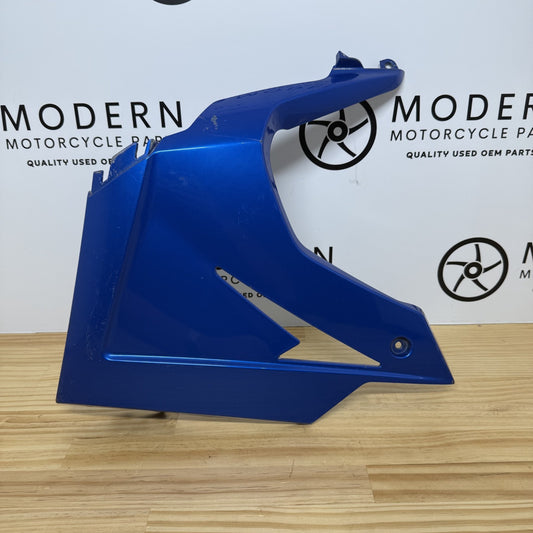 Triumph Daytona 675R 675 2013-2017 Left Lower Fairing Blue T23094546 OEM