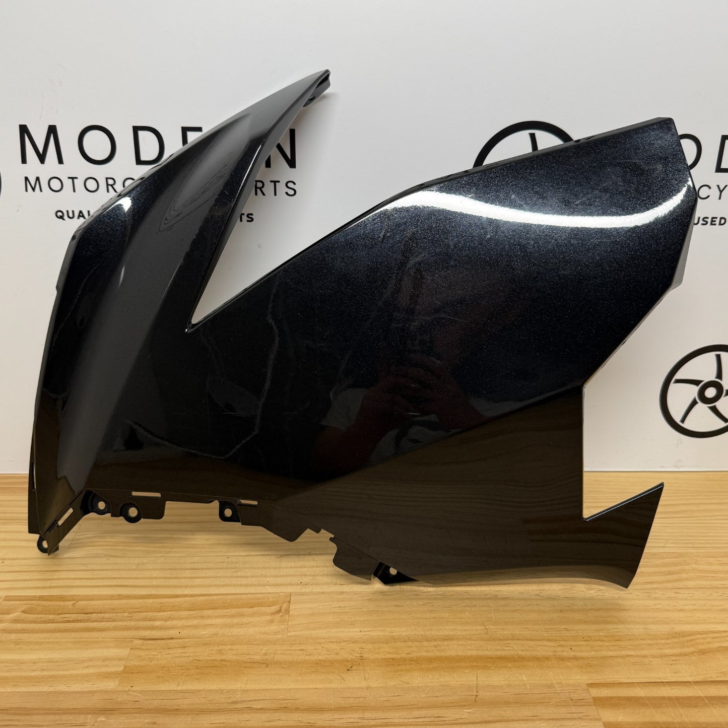 Kawasaki Ninja 400 2018-2023 Left Side Upper Fairing Black 55028-5486-H8 OEM